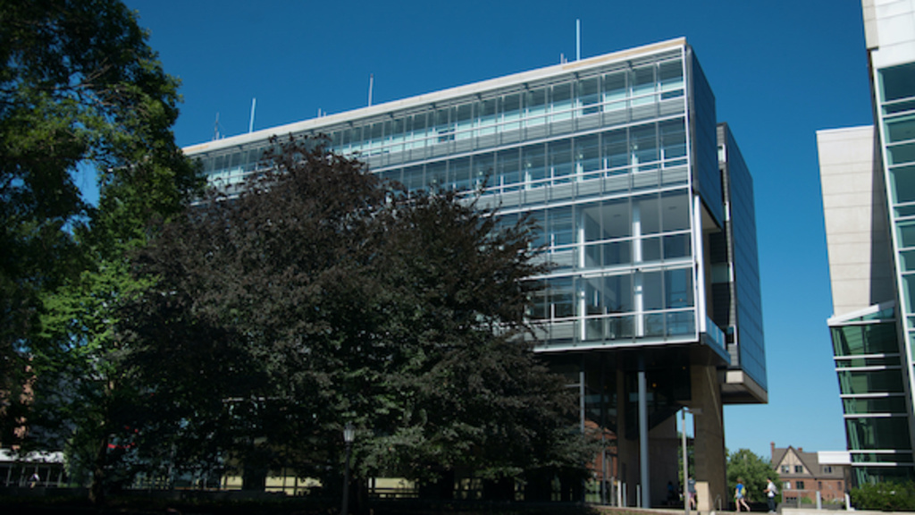 Daytime image of Belin-Blank building